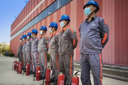 安全始于心, 防患于未“燃”——天津玻璃公司开展消防安全应急演练